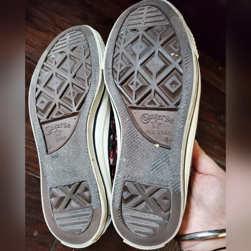 Converse canvas floral sneakers - Picture 3 of 5